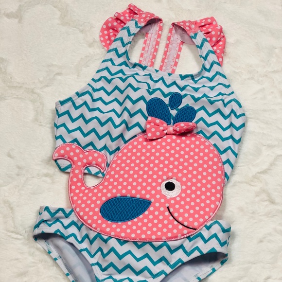 “Whale of a Time” Children’s Bathing/Swim Suit - Picture 6 of 8